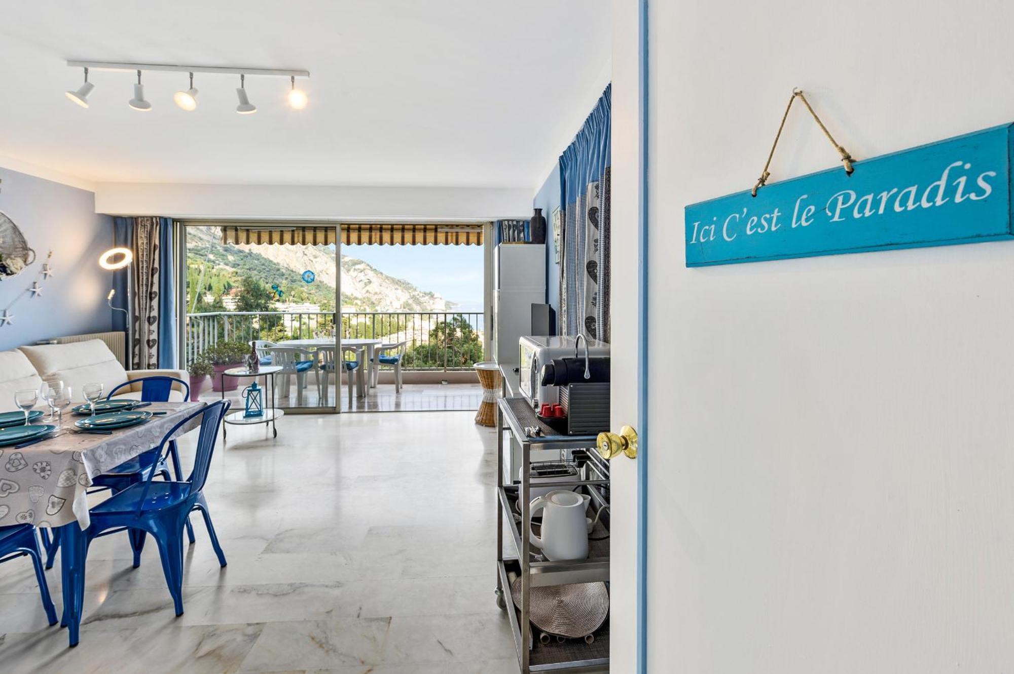Le Mirador, Vue Mer, Piscine, Terrasse Menton